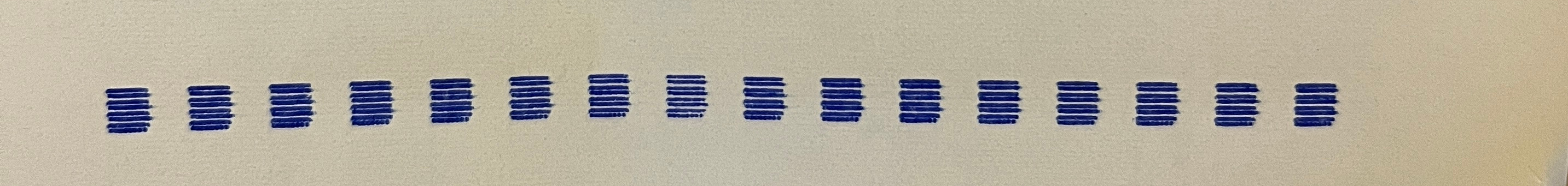 ZXPS Sample Output print squares