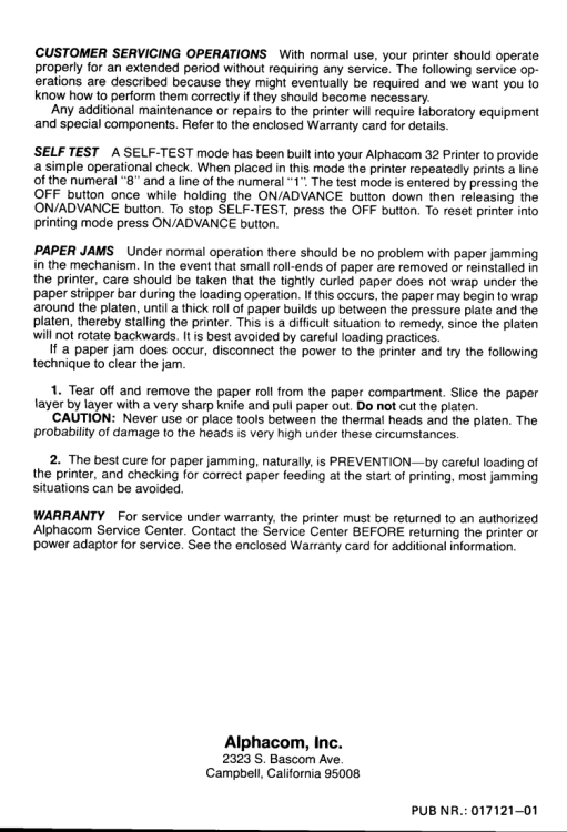 alphacom32 manual page4