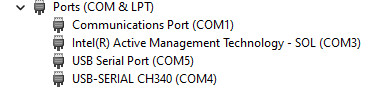 Multiple COM ports